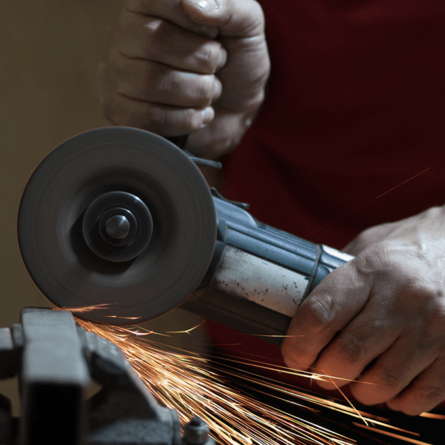 Rent an angle grinder